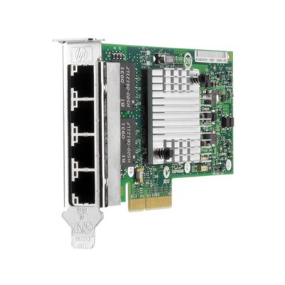 593722-B21 HP 4 x Ports 1GB/s 100Base-T PCI-Express 2.0 x4 Network Interface Card