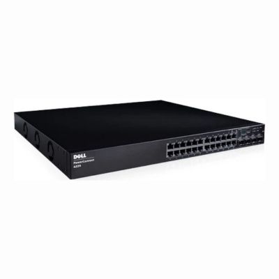 6222F Dell PowerConnect 6224f 24-Ports 1Gbps Ethernet Fibre Switch