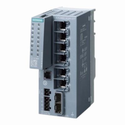 6GK5206-2BS00-2AC2 Siemens 8-Port Gigabit Ethernet Industrial Switch DIN Rail/Wall Mount