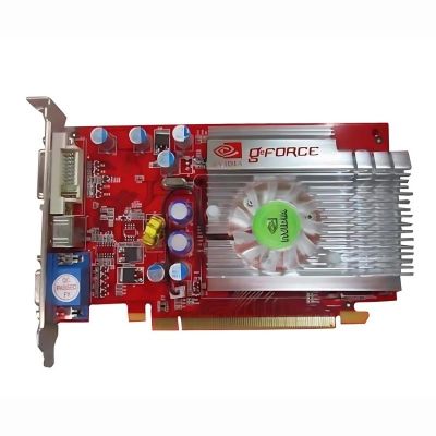 7300GS-256MD2 NVIDIA GeForce 7300 GS 256MB DDR2 PCI Express VGA DVI Graphics Card