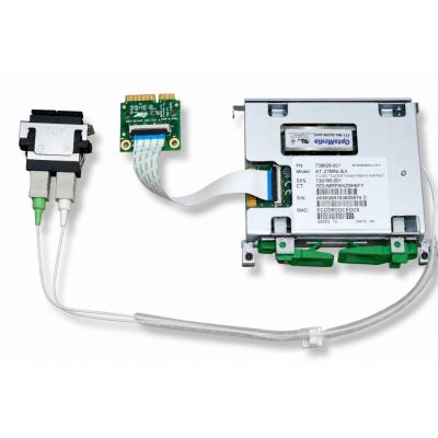 739185-001 HP T620 AT-27MINI-EA 100MB Fiber Ethernet Card Compact Fiber Optic