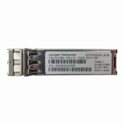 740-031980 Juniper 10.3Gb/s 10GBase-SR Multi-mode Fiber 300m 850nm Duplex LC Connector SFP+ Transceiver Module