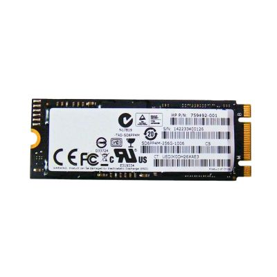 759492-001 HP 256GB MLC SATA 6Gbps M.2 2260 Internal Solid State Drive