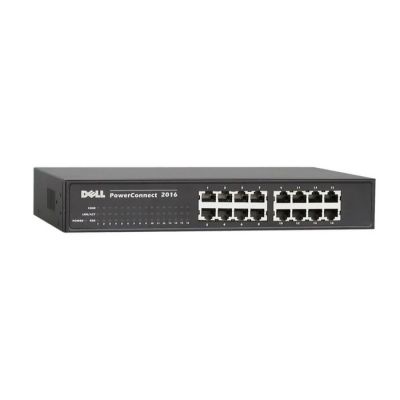 7H966 Dell 2016 16-Port 10/100Base-T Fast Ethernet Switch Rack/Desktop