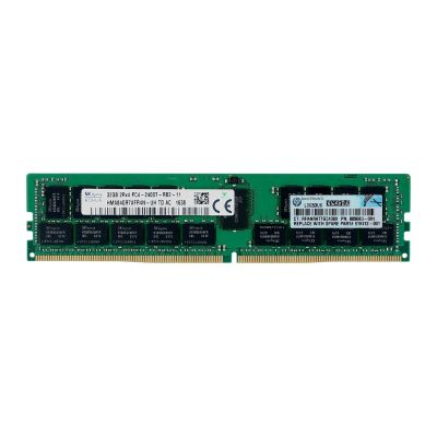 805351-B21 HPE 32GB 2400MHz DDR4 PC4-19200 Registered ECC CL17 288-Pin DIMM 1.2V Dual Rank Memory Module