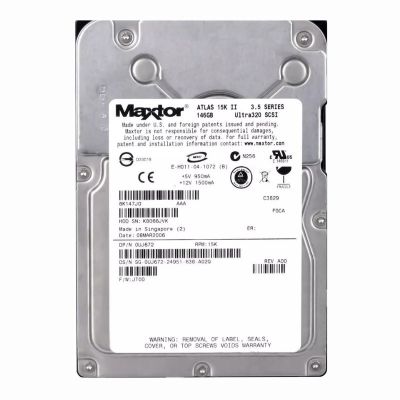 8K147J0 Maxtor Atlas 15K II 146GB 15K RPM Ultra320 80-Pin SCSI 8MB Cache 3.5-inch Internal Hard Drive