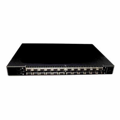 9024-FC24-ST1-DDR QLogic 24-Ports InfiniBand SDR Switch 9024 Fixed power and cooling with 1 non-pluggable Power Supply Rack Kit Country Kit