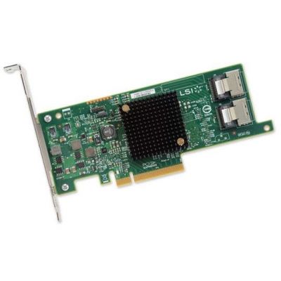 LSI Logic 9207-8I 6GB 8Port SAS PCIe 3.0 HBA FH