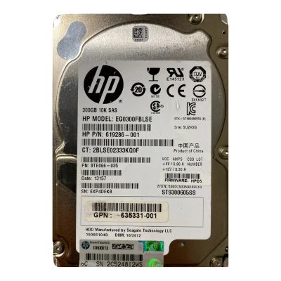 9TE066-035 HP 300GB 10K RPM SAS 64MB Cache 2.5-Inch Hard Drive