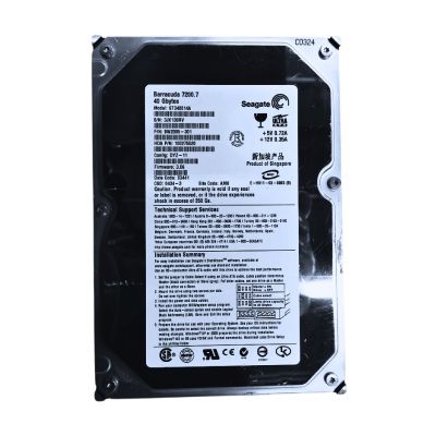 9W2005-301 Seagate Barracuda 7200.7 40GB 7200RPM ATA-100 2MB Cache 3.5-inch Hard Drive