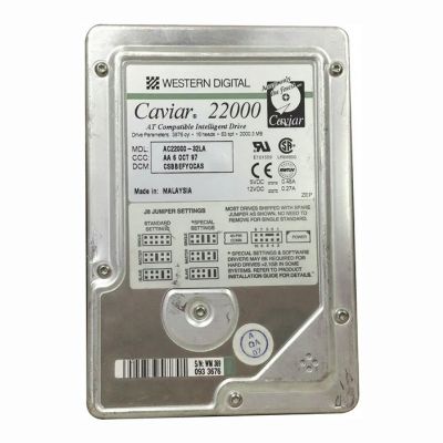 AC22000-32LA Western Digital Caviar 2GB 5200RPM EIDE 256KB Cache 3.5-Inch Hard Drive