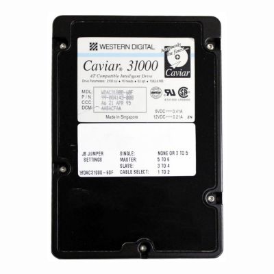 AC31000 Western Digital 1GB 4495RPM EIDE 128KB Cache 3.5-Inch HDD