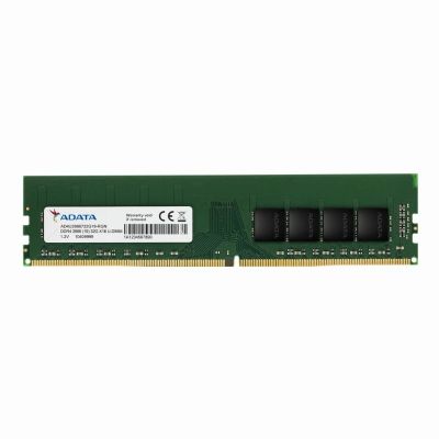 AD4U26664G19-RGN Adata 4GB DDR4-2666MHz PC4-21300 UDIMM 288-Pin CL19 1Rx8 Non-ECC Unbuffered Memory Module