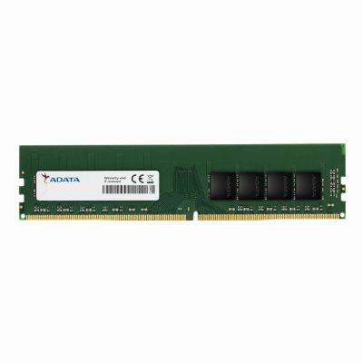 AD4U26668G19-BGN Adata 8GB DDR4-2666MHz PC4-21300 UDIMM 288-Pin CL19 1Rx8 Non-ECC Unbuffered Memory Module