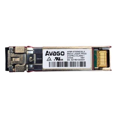 Avago AFBR-57G5MZ-ELX 32GFC 850nm MMO FC SFP+ Multi-Mode Optical Transceiver