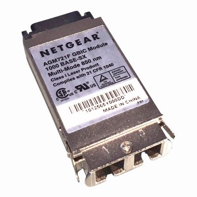 AGM721F Netgear 1Gb/s 1000Base-SX Multi-mode Fibre 550m 850nm SC Connector SFP (mini-GBIC) Transceiver Module
