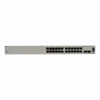 AL1001A04E5 Nortel Baystack 5510 Series 5510-24T 24 x Ports 10/100/1000Base-T + 2 x Built-In SFP mini-GBIC Ports Layer 3 Managed 1U Rack-Mountable Ethernet Routing Switch