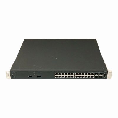 AL4500A06-E6 Nortel ERS 4526GTX 24 x Ports 1000Base-T + 4 x Ports Shared SFP + 2 x Ports XFP Managed Stackable 1U Rack-Mountable Gigabit Ethernet Routing Switch