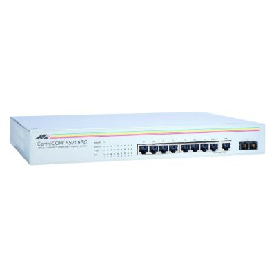 AT-FS709FC Allied Telesis 8-Port 100BASE-TX Unmanaged Fast Ethernet Switch