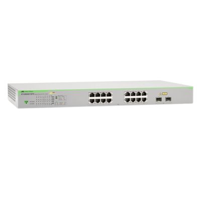 AT-GS950/16PS-50 Allied Telesis 16-Port RJ45 PoE+ Gigabit Switch 2x Combo SFP