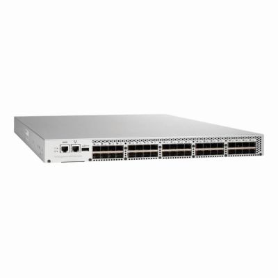 AM869A HP StorageWorks 8/40 40 x Port 8Gb/s + 24 x SFP Ports 1U Rack-mountable Fibre Channel SAN Switch