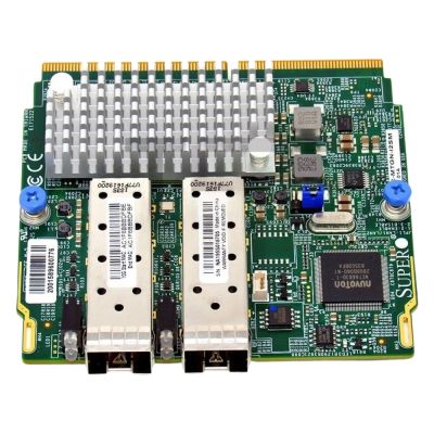 AOC-MTGN-I2SM Supermicro SIOM 2-Port 10G SFP+ Adapter with 1U Bracket Intel 82599ES