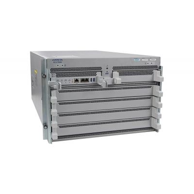 DCS-7504R-BND Arista 7504R Chassis bundle. Includes 7504 chassis, 4x3kW PS, 6xFM-R, 1xSup2