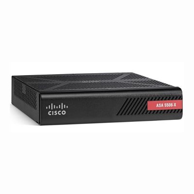 ASA5506-K9-RF Cisco ASA 5500-X Series 5506-X 8 x Ports 1000Base-T 1U Rack-mountable Network Security Firewall Appliance with FirePOWER