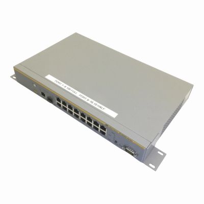 AT-8000S/16-10 Allied Telesis 8000S Series 16 x Ports 10/100Base-TX + 1 x Port 1000Base-T + 1 x SFP Bay Rack-mountable Layer 2 Managed Fast Ethernet Network Switch