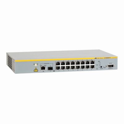 AT-8000S/16 Allied Telesis 8000S Series 16 x Ports 10/100Base-TX + 1 x Port 1000Base-T + 1 x SFP Bay Rack-mountable Layer 2 Managed Fast Ethernet Network Switch