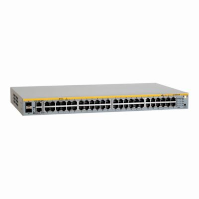 AT-8000S/48 Allied Telesis 8000S Series 48 x Ports 10/100Base-TX + 2 x SFP Bays + 2 x Ports 1000Base-T Rack-mountable Layer 2 Managed Fast Ethernet Network Switch