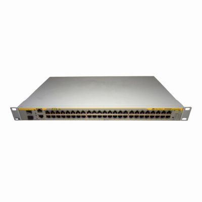 AT-8550SP-10 Allied Telesis 8500 Series 48 x Ports 10/100Base-TX + 2 x Ports 1000Base-T + 2 x SFP Expansion Bays 1U Rack-mountable Layer 3 Managed Fast Ethernet Network Switch
