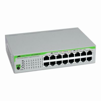 AT-FS716L Allied Telesis 16 x Ports 10/100Base-TX Layer 2 Unmanaged Rack-Mountable Fast Ethernet Network Switch