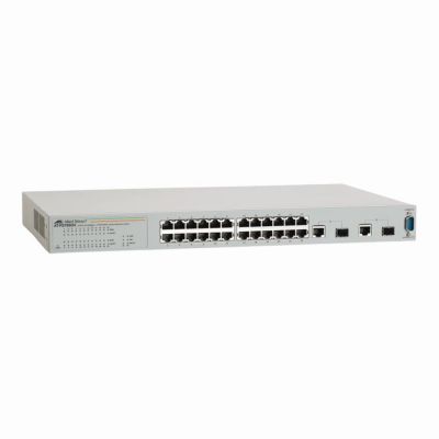AT-FS750/24-10 Allied Telesis FS700 Series 24 x Ports 10/100Base-TX Rack-mountable Layer 2 Unmanaged Fast Ethernet Network Switch