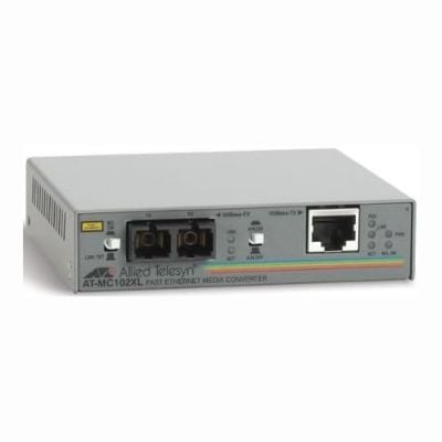 AT-MC102XL-90 Allied Telesis 100Base-TX Fast Ethernet Media Converter