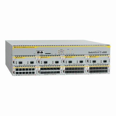 AT-SBX908-00 Allied Telesis x900 Series X908 8 x Expansion Slots Rack-mountable Layer 3 Managed SwitchBlade Modular Switch