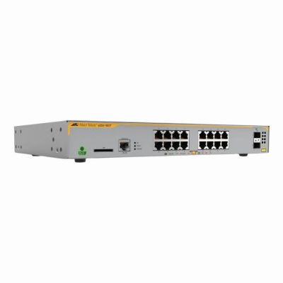 AT-X230-18GT-50 Allied Telesis x230 Series 16 x Ports 1000Base-T + 2 x Ports SFP Rack-mountable Layer 3 Managed Gigabit Ethernet Network Switch