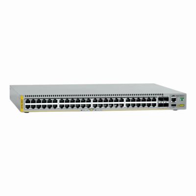 AT-X510-52GTX-50 Allied Telesis x510 Series 48 x Ports 1000Base-T + 4 x Ports SFP+ Rack-mountable Layer 3 Managed Stackable Gigabit Ethernet Network Switch