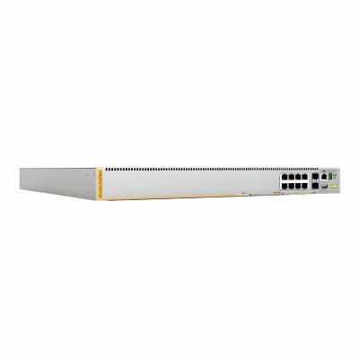 AT-X530-10GHXM-10 Allied Telesis x530 AT-X530-10GHXM 8 x Ports PoE++ 5GBase-T + 2 x Ports SFP+ Layer 3 Managed Rack-mountable Stackable Gigabit Ethernet Network Switch