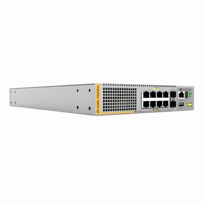 AT-X530L-10GHXM-90 Allied Telesis x530L AT-X530L-10GHXM 8 x Ports PoE++ 5GBase-T + 2 x Ports SFP+ Layer 3 Managed Rack-mountable Stackable Gigabit Ethernet Network Switch