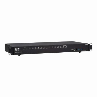 B024-H4U16 Tripp Lite 16 x Ports 4K HDMI/USB 1U Rack-Mountable KVM Switch