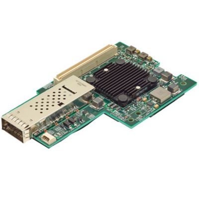 Broadcom BCM957414M4143C Single-Port 50 Gb/s QSFP28 Ethernet PCI Express 3.0 x8 OCP 2.0 Mezzanine Card RoHS-Compliant