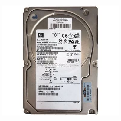 BD03695A27 HP 36.4GB 10K RPM Ultra-320 SCSI 3.5-inch Hard Drive