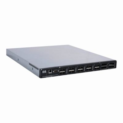 BK780B HP SN6000 Stackable 12 x 8GB Ports Single Power Layer 2 Managed 1U Rack-mountable Fibre Channel Switch