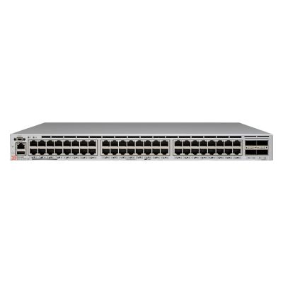 BR-VDX6740T-56-1G-F Brocade 48-Port 1000Base-T RJ-45 2 QSFP+ 40GbE Switch