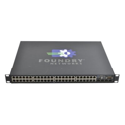 FLS648 Brocade 48-Port 10/100/1000Base-T Layer-3 Stackable GE Switch