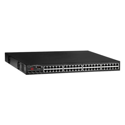 FWS648-POE Brocade 48-Port PoE RJ45 4x Combo SFP Managed Switch