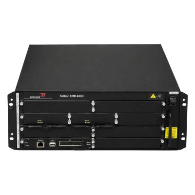 NI-XMR-4-AC Brocade NetIron XMR 4000 IPv4/IPv6/MPLS Backbone Router 4 Expansion Slots