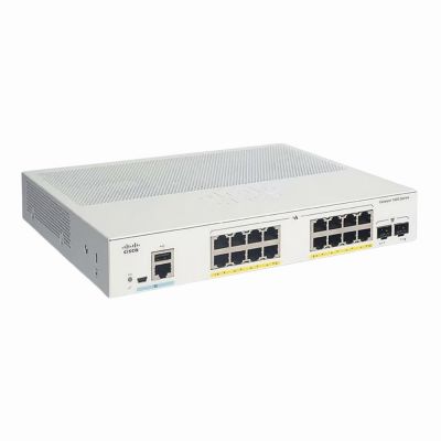 C1000-16T-E-2G-L Cisco Catalyst 16-Port Managed Rack-Mountable Network Switch