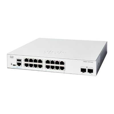 C1300-16T-2G Cisco 16-Port GE Full PoE for Catalyst 1300
